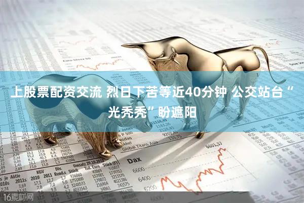 上股票配资交流 烈日下苦等近40分钟 公交站台“光秃秃”盼遮阳